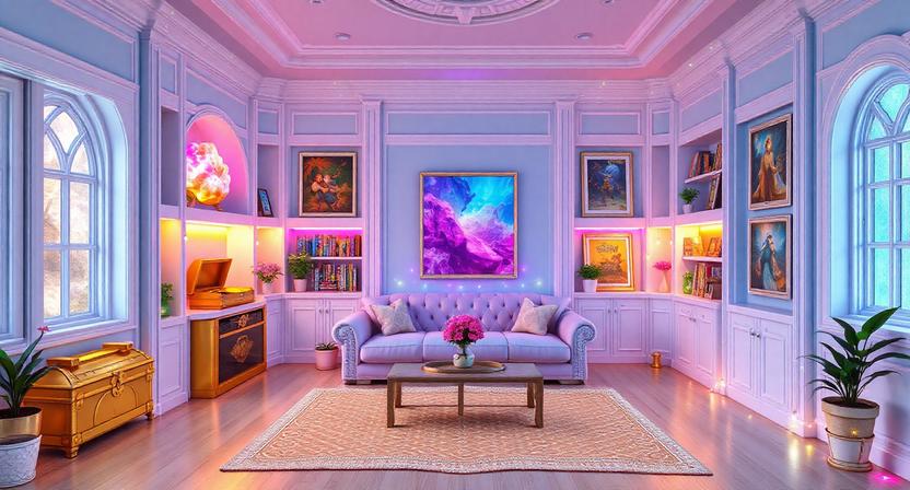 Crystal room preview